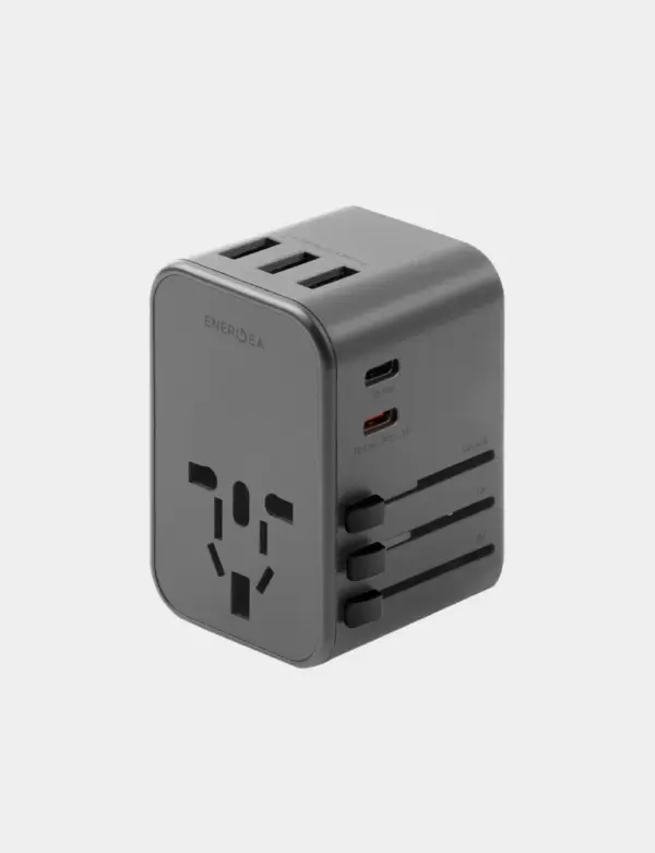 ENERGEA TRAVELWORLD ADAPTER GAN35 3A 2C 35W