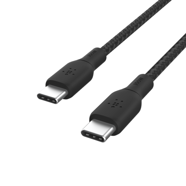 BELKIN BoostCharge USB-C to USB-C Cable 100W 2M Durable braided material