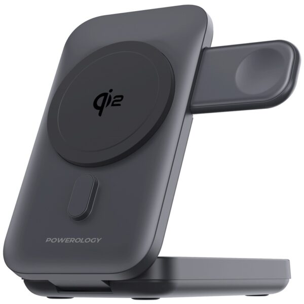 POWEROLOGY 10000mAh Qi2 - 15W iPh15 MAGSAFE POWER BANK - WATCH CHARGER | PD 20W