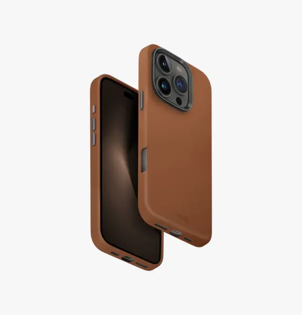UNIQ Lyden iPhone 16 Pro | 16 Pro Max Vegan Leather Case