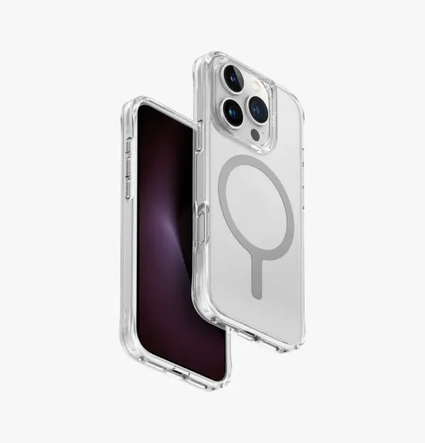 UNIQ LifePro Xtreme Slim Hybrid Protective Case For iPhone 16 Pro and 16 Pro Max | ANTI-FINGERPRINT | STRONG MAGNETS