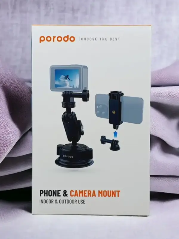 PORODO PHONE & CAMERA MOUNT INDOOR & OUTDOOR USE