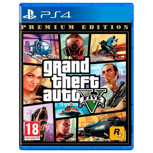 GRAND THEAFT AUTO V Premium Edition (PS4) GTA