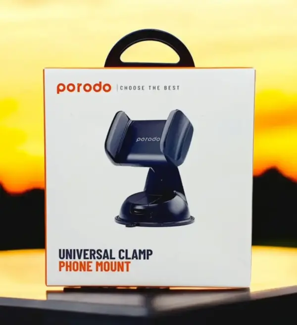 PORODO UNIVERSAL CLAMP PHONE MOUNT