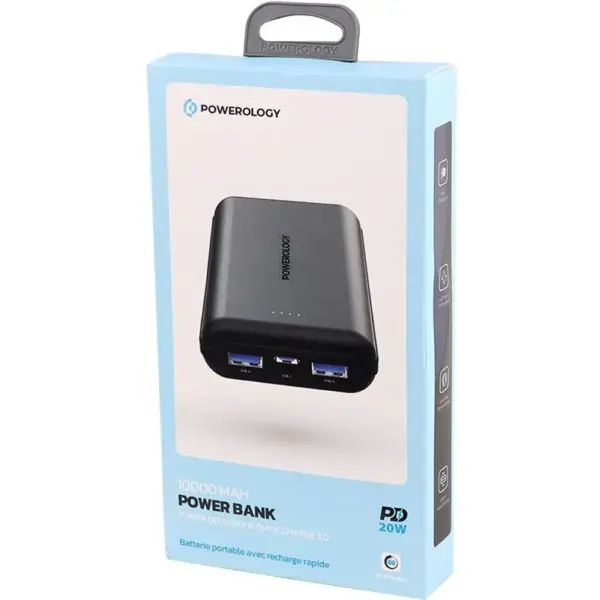 POWEROLOGY 10000 MAH POWER BANK PD 20W PPBCHA27