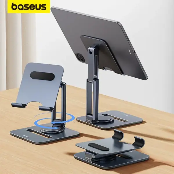 BASEUS DESKTOP BIAXIAL FOLDABLE METAL STAND (FOR TABLETS)