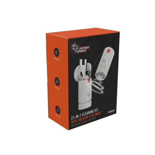 PORODO 21-IN-1 CLEANING KIT WITH VACUUM & BLOWER