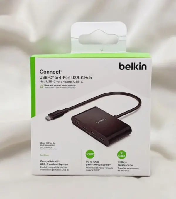 BELKIN CONNECT USB-C TO 4-PORT USB-C HUB