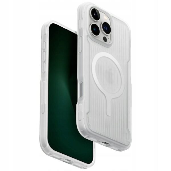 iPhone 16 Pro Max Uniq Combat Active Magclick Charging Lume White