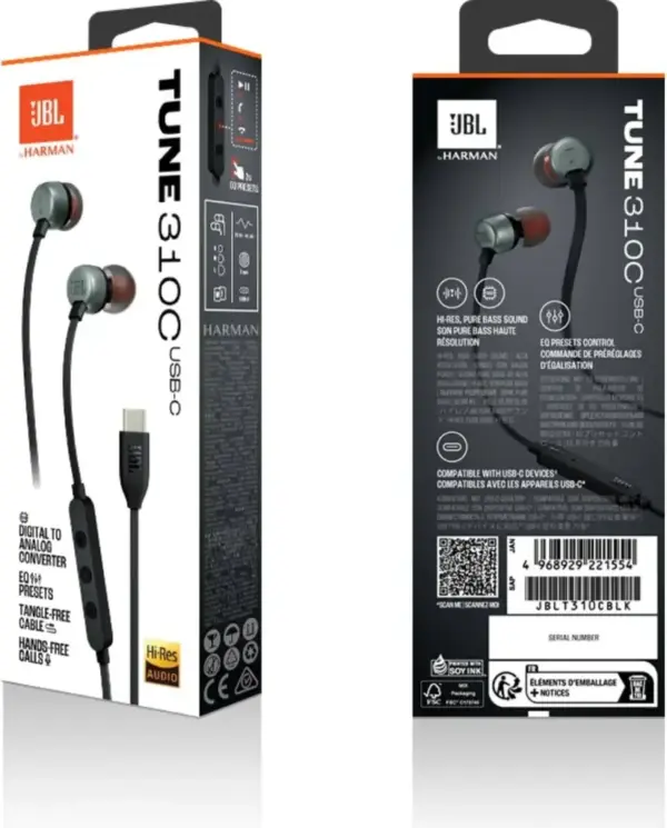 JBL TUNE 310C USB-C