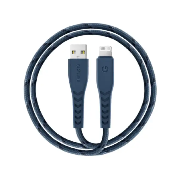 ENERGEA USB-A TO LIGHTNING CABLE 60W BLUE