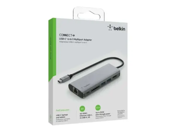 BELKIN CONNECT USB-C 7-IN-1 MULTIPORT ADAPTER 100W