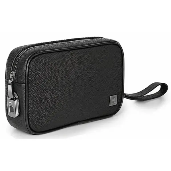 WIWU MASTER GENUINE LEATHER FINGERPRINT LOCK POUCH
