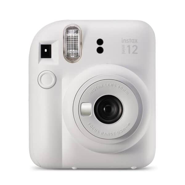 FUJIFILM INSTAX MINI 12 INSTANT CAMERA , CLAY WHITE
