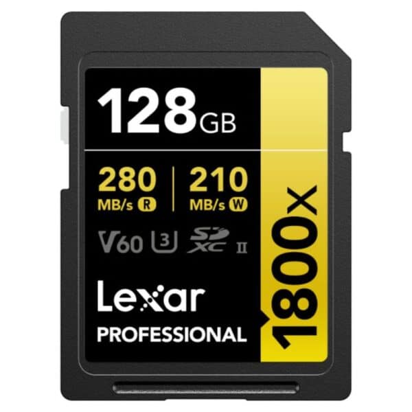 Lexar Professional 1800x SDXC UHS‑II (V60)